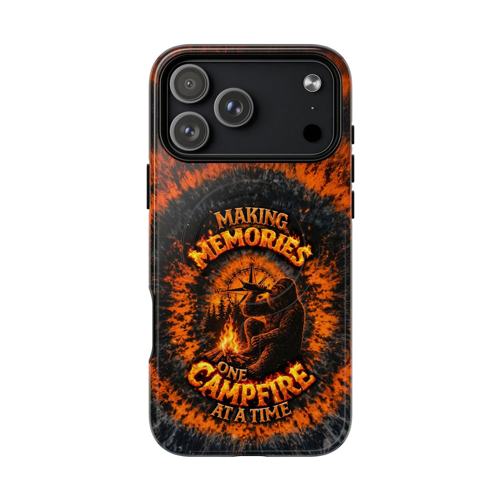 MAKING MEMORIES ONE CAMPFIRE AT A TIME BIGFOOT SWIRL MAGNETIC PHONE CASE - TLNT1804262