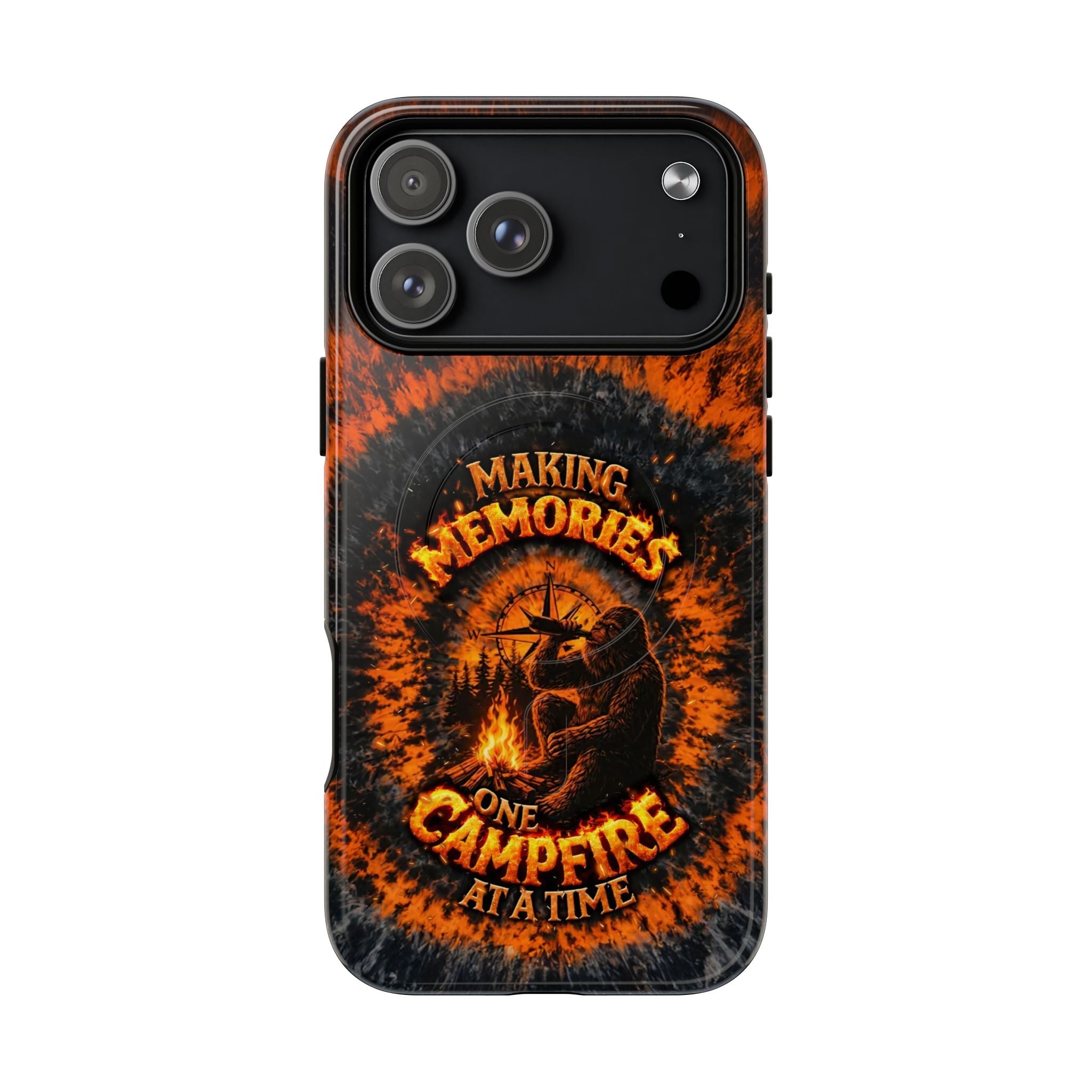 MAKING MEMORIES ONE CAMPFIRE AT A TIME BIGFOOT SWIRL MAGNETIC PHONE CASE - TLNT1804262