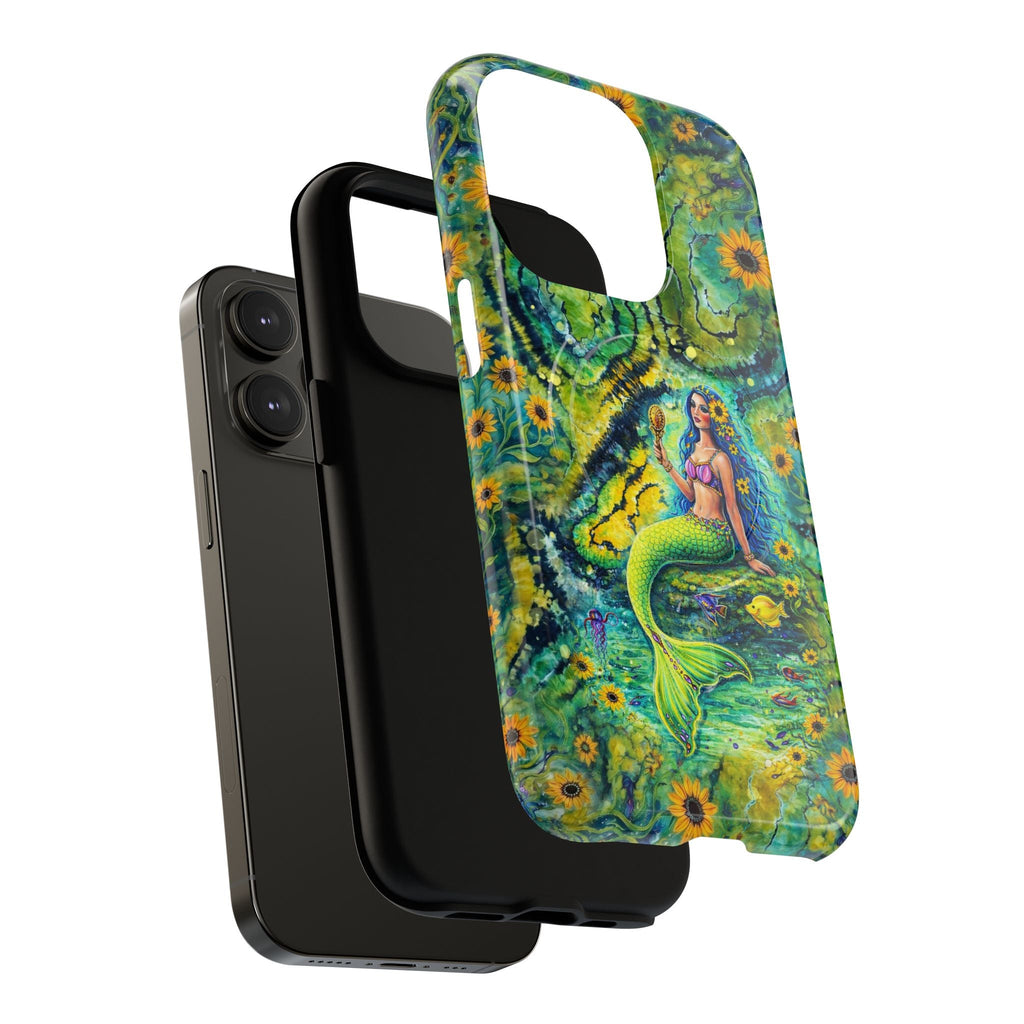 SEASIDE SOUL MERMAID MAGNETIC PHONE CASE  - TLNT2804261