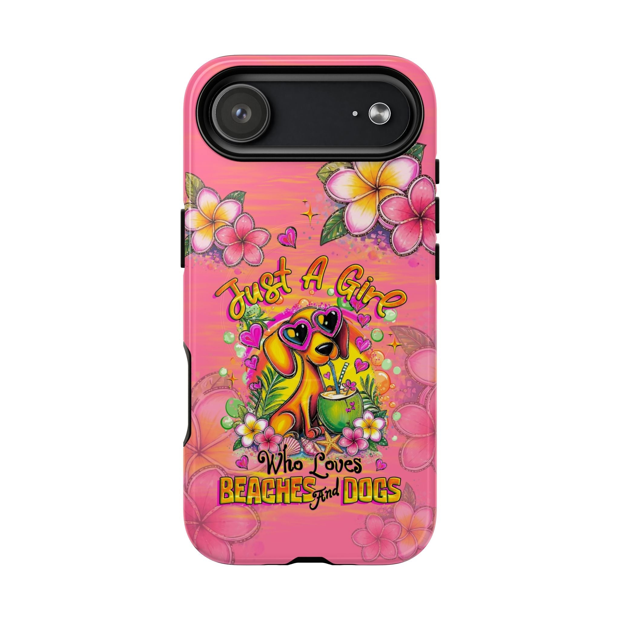 JUST A GIRL WHO LOVES DACHSHUND DOG MAGNETIC PHONE CASE  - TLHG2005264