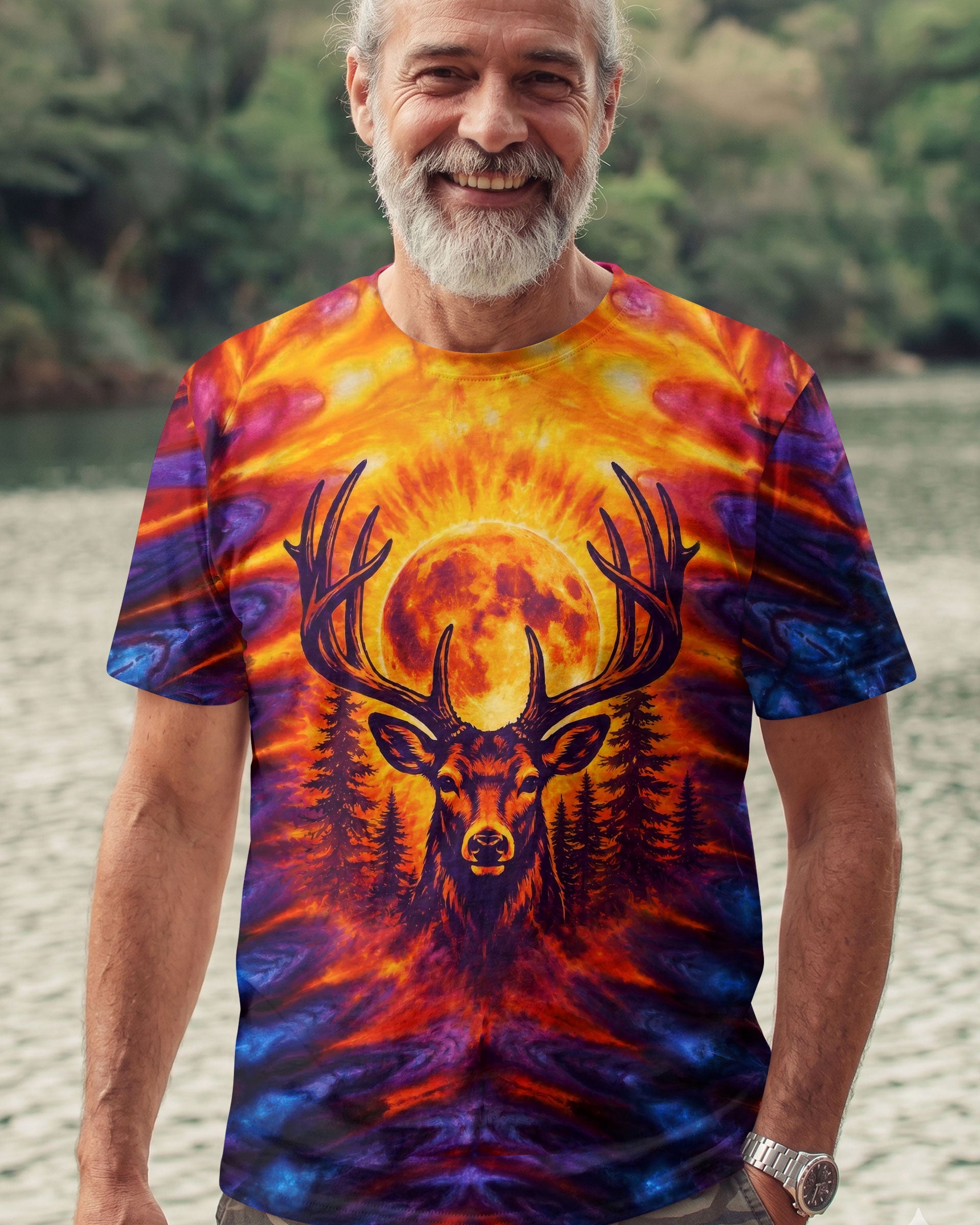 BUCK AROUND AND FIND OUT DEER HUNTING  ALL OVER PRINT - TLTW2605265