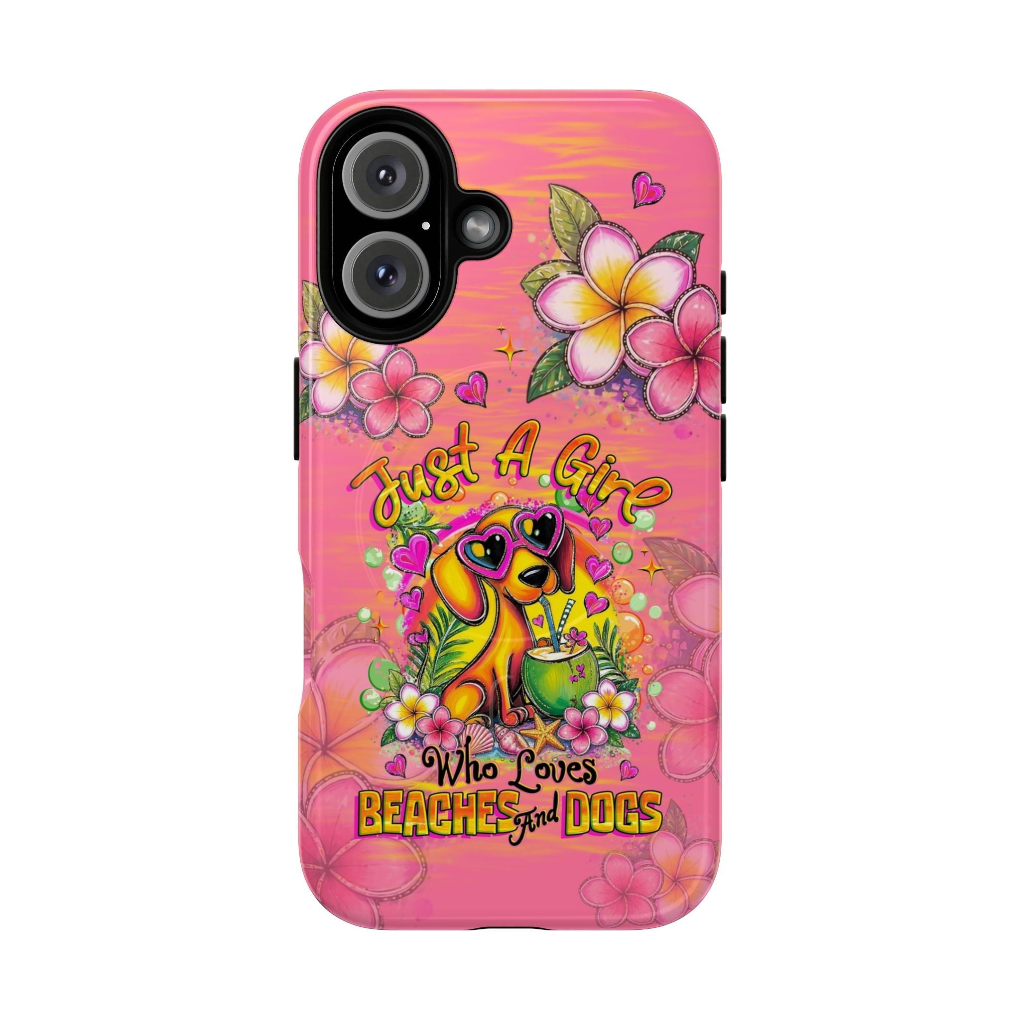 JUST A GIRL WHO LOVES DACHSHUND DOG MAGNETIC PHONE CASE  - TLHG2005264