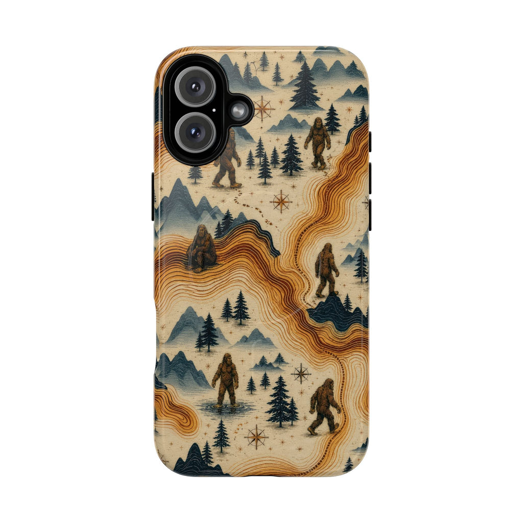 BIGFOOT VINTAGE LANDSCAPE MAGNETIC PHONE CASE - TLNO0307261
