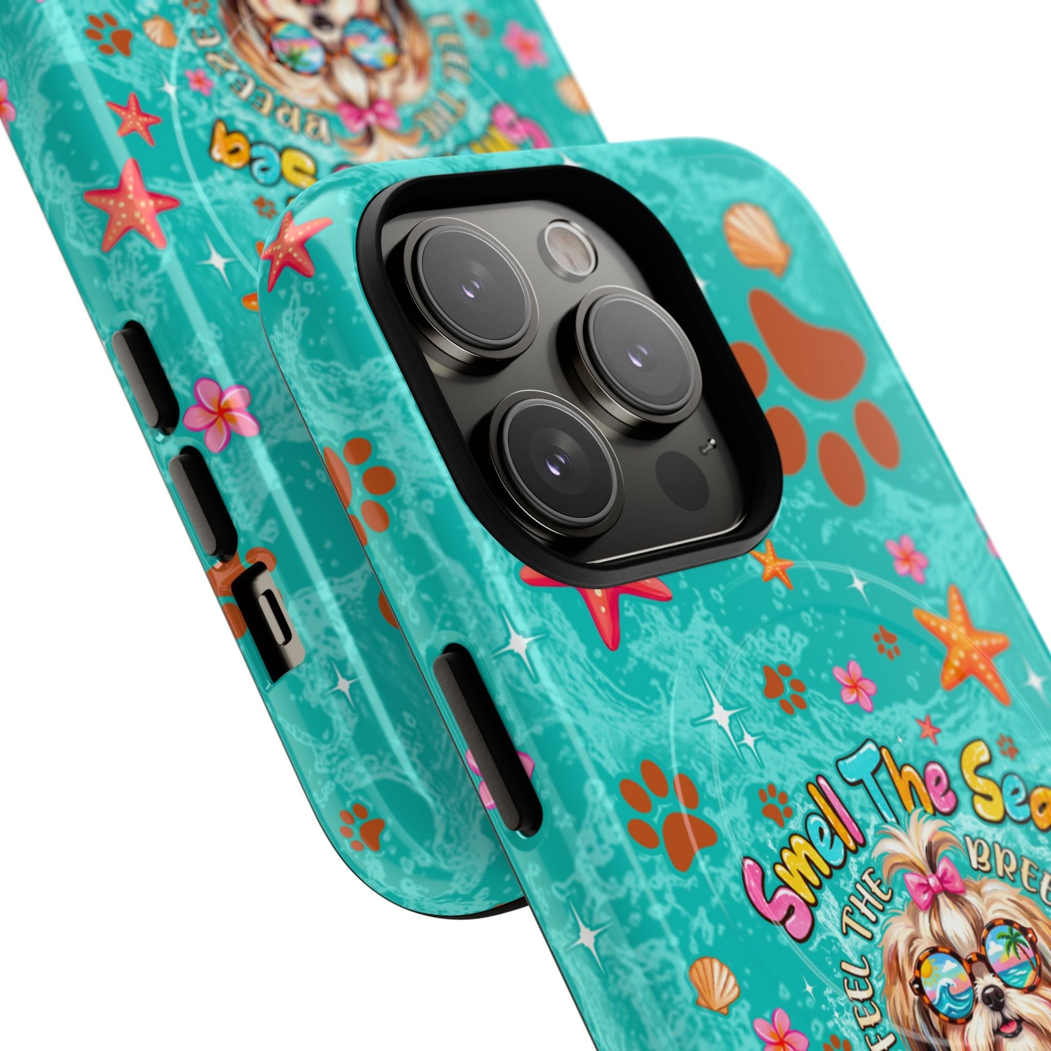 SMELL THE SEA SHIH TZU DOG MAGNETIC PHONE CASE - TYPQ0106262