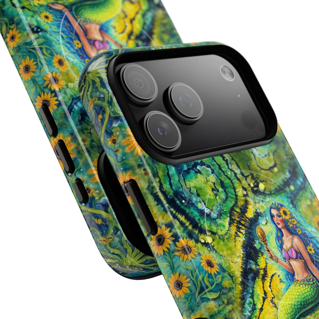 SEASIDE SOUL MERMAID MAGNETIC PHONE CASE  - TLNT2804261