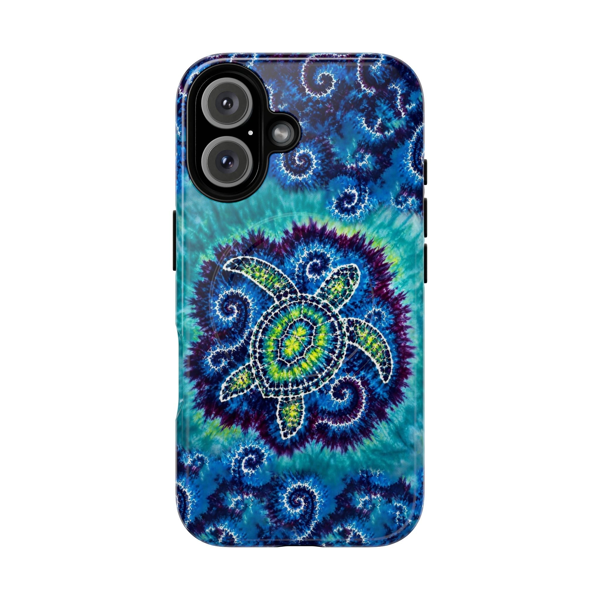 SEA TURTLE WAVES SWIRL MAGNETIC PHONE CASE - TLHG1206264