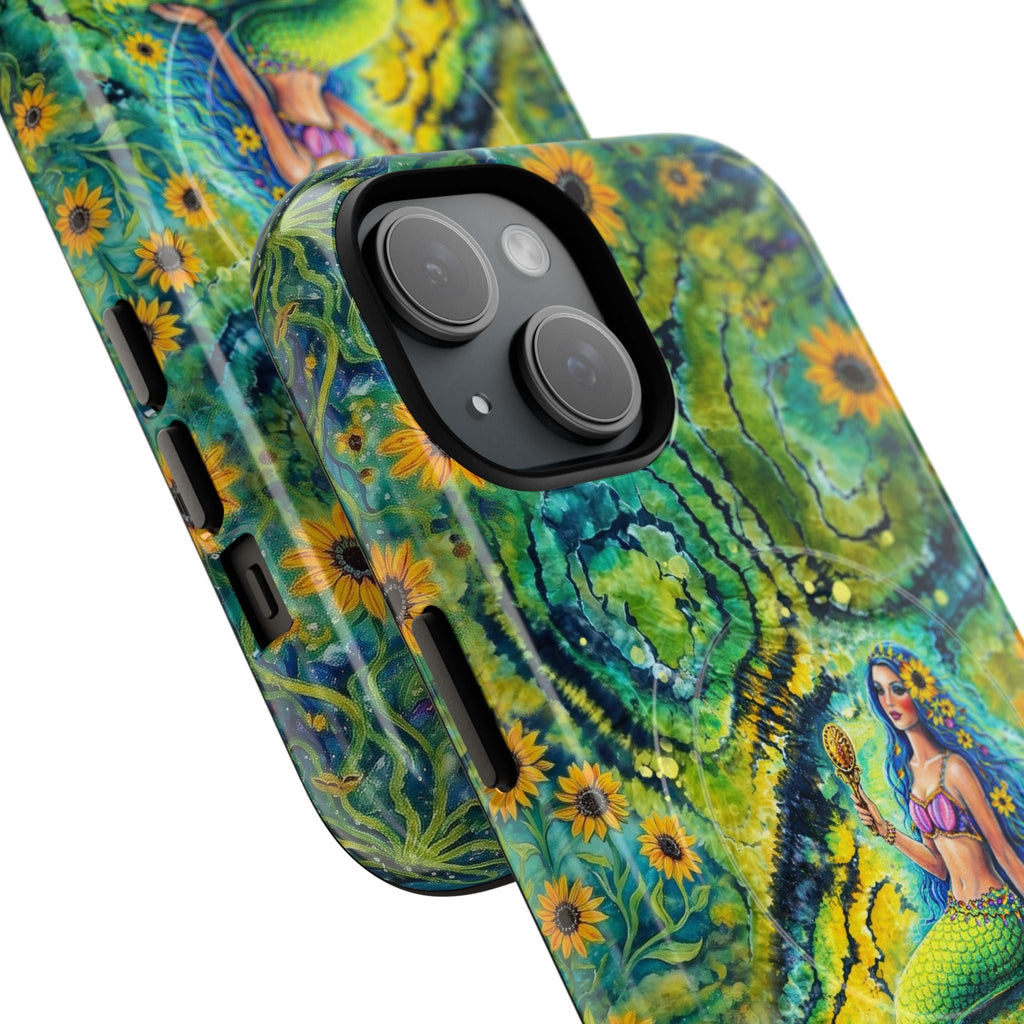 SEASIDE SOUL MERMAID MAGNETIC PHONE CASE  - TLNT2804261