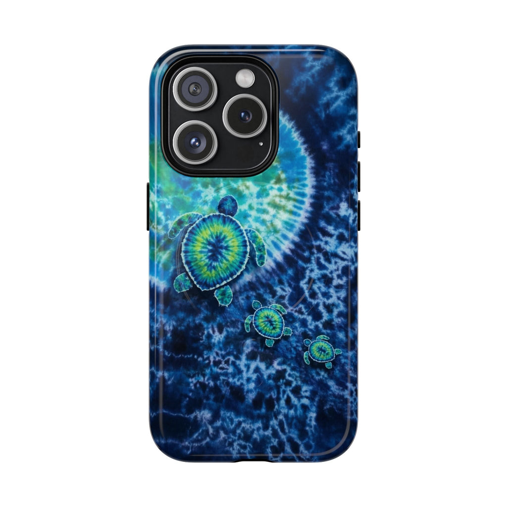 SEA TURTLE BLUE OCEAN SWIRL MAGNETIC PHONE CASE  - TLNO1304265