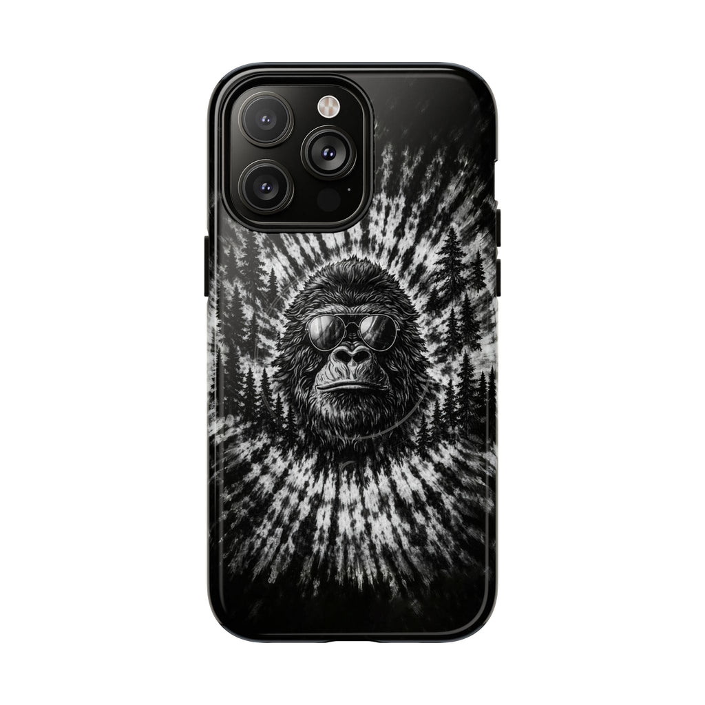 BIGFOOT BLACK & WHITE SWIRL MAGNETIC PHONE CASE  - TLTW2205262