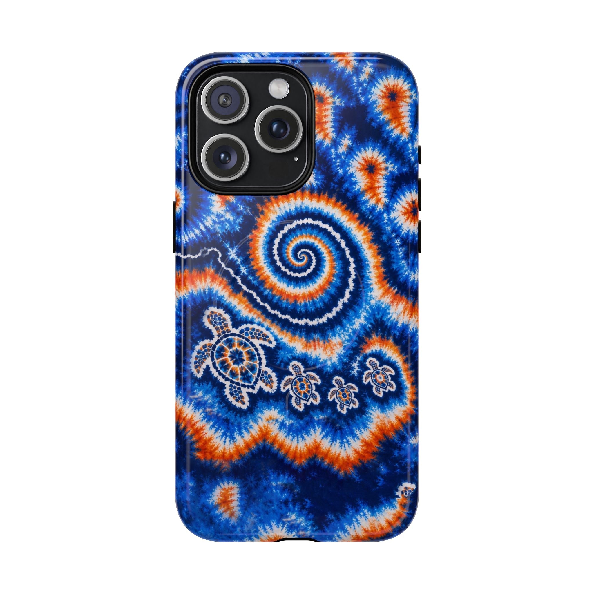 TURTLES WAVES SWIRL MAGNETIC PHONE CASE   - TLHN0805264