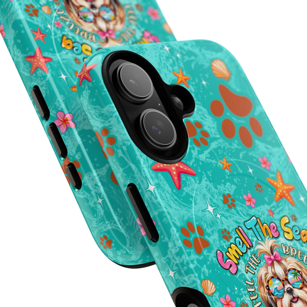 SMELL THE SEA SHIH TZU DOG MAGNETIC PHONE CASE - TYPQ0106262