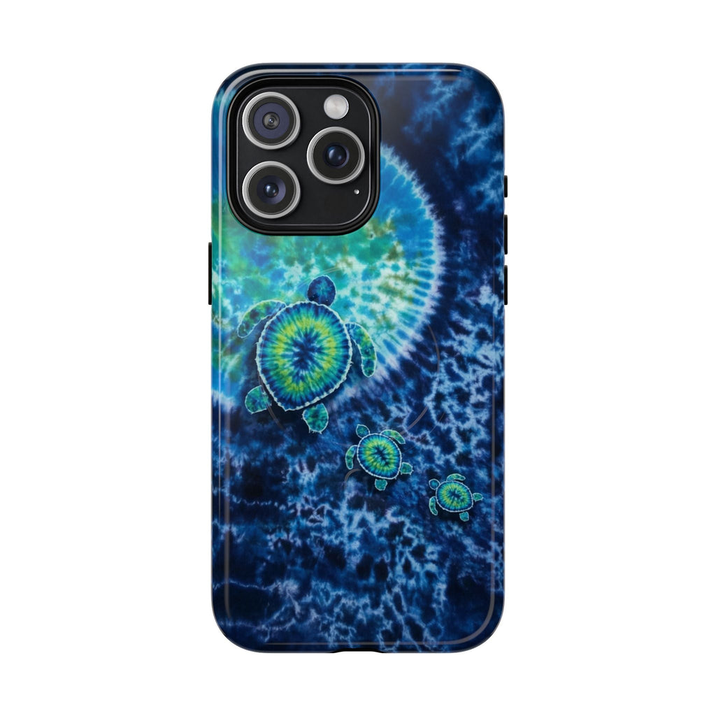 SEA TURTLE BLUE OCEAN SWIRL MAGNETIC PHONE CASE  - TLNO1304265