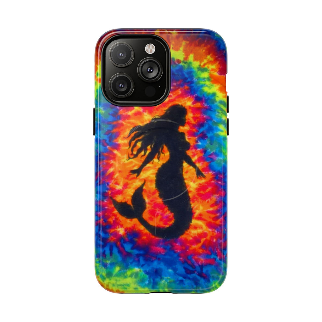 MERMAID COLORFUL SWIRL MAGNETIC PHONE CASE  - TLTW2105264