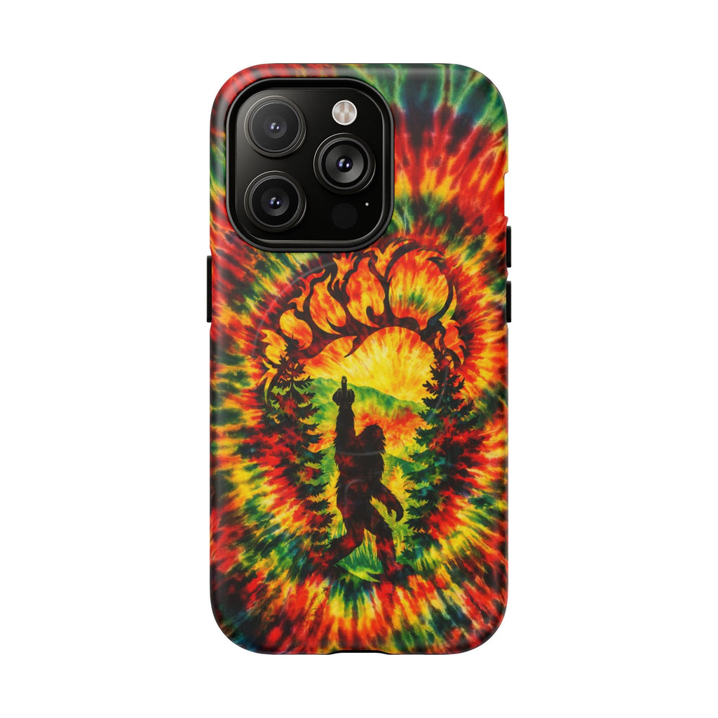 BIGFOOT FOOTPRINT SWIRL MAGNETIC PHONE CASE  - TLTW2605262