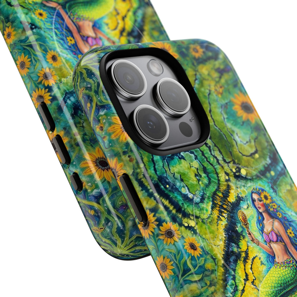 SEASIDE SOUL MERMAID MAGNETIC PHONE CASE  - TLNT2804261
