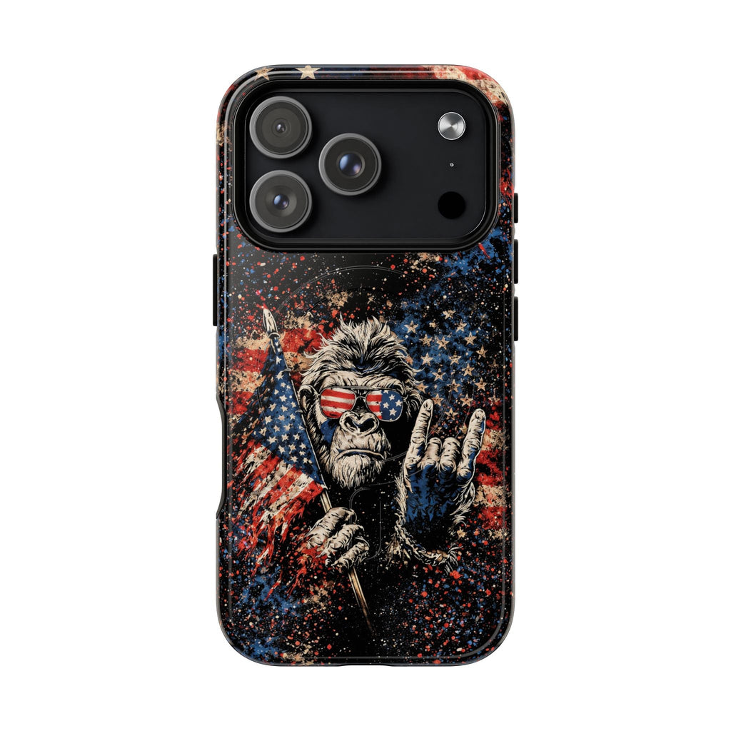 BIGFOOT GRUNGE STARS AND STRIPES MAGNETIC PHONE CASE  - TLHG0805265