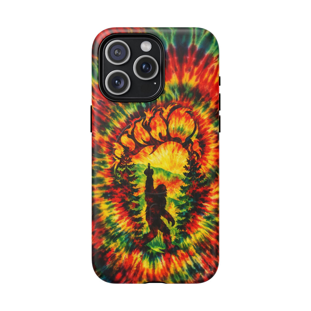 BIGFOOT FOOTPRINT SWIRL MAGNETIC PHONE CASE  - TLTW2605262
