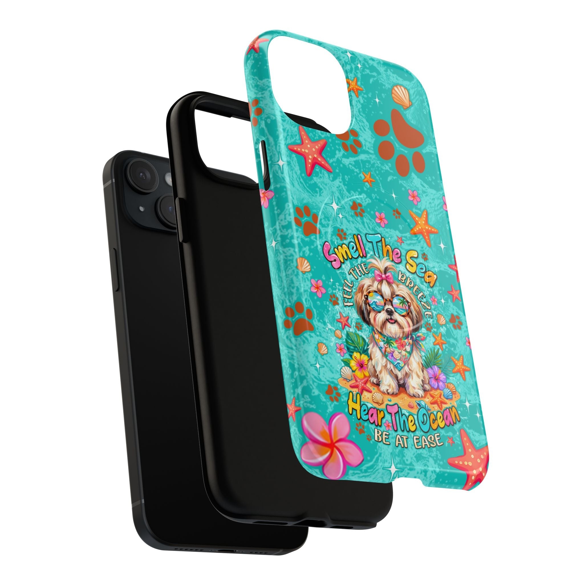 SMELL THE SEA SHIH TZU DOG MAGNETIC PHONE CASE - TYPQ0106262