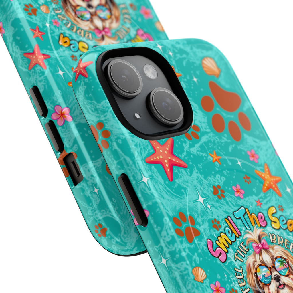 SMELL THE SEA SHIH TZU DOG MAGNETIC PHONE CASE - TYPQ0106262