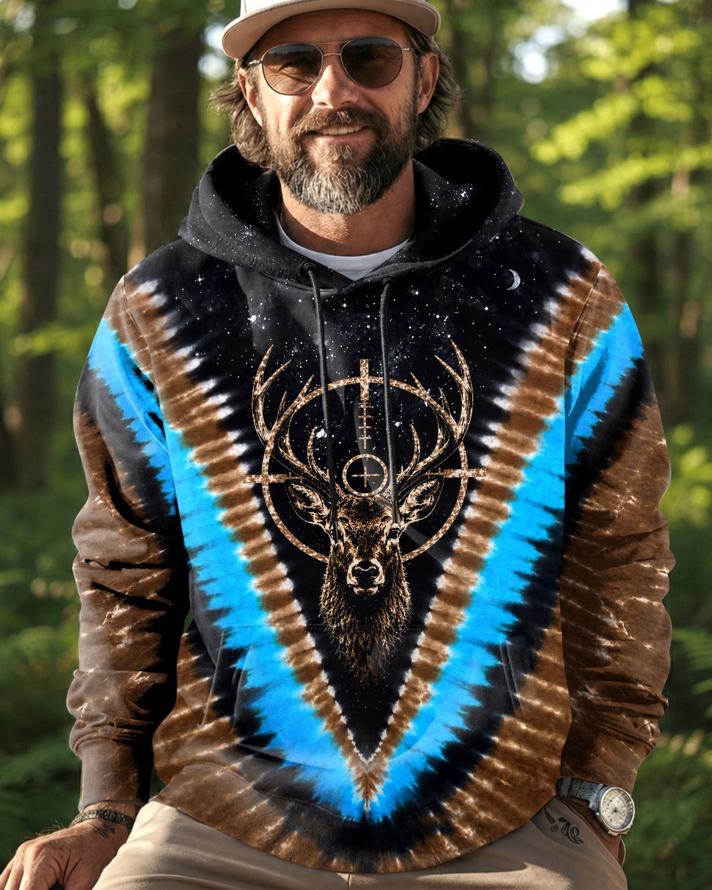 DEER HUNTING V PATTERN ALL OVER PRINT   - TLHN1506261