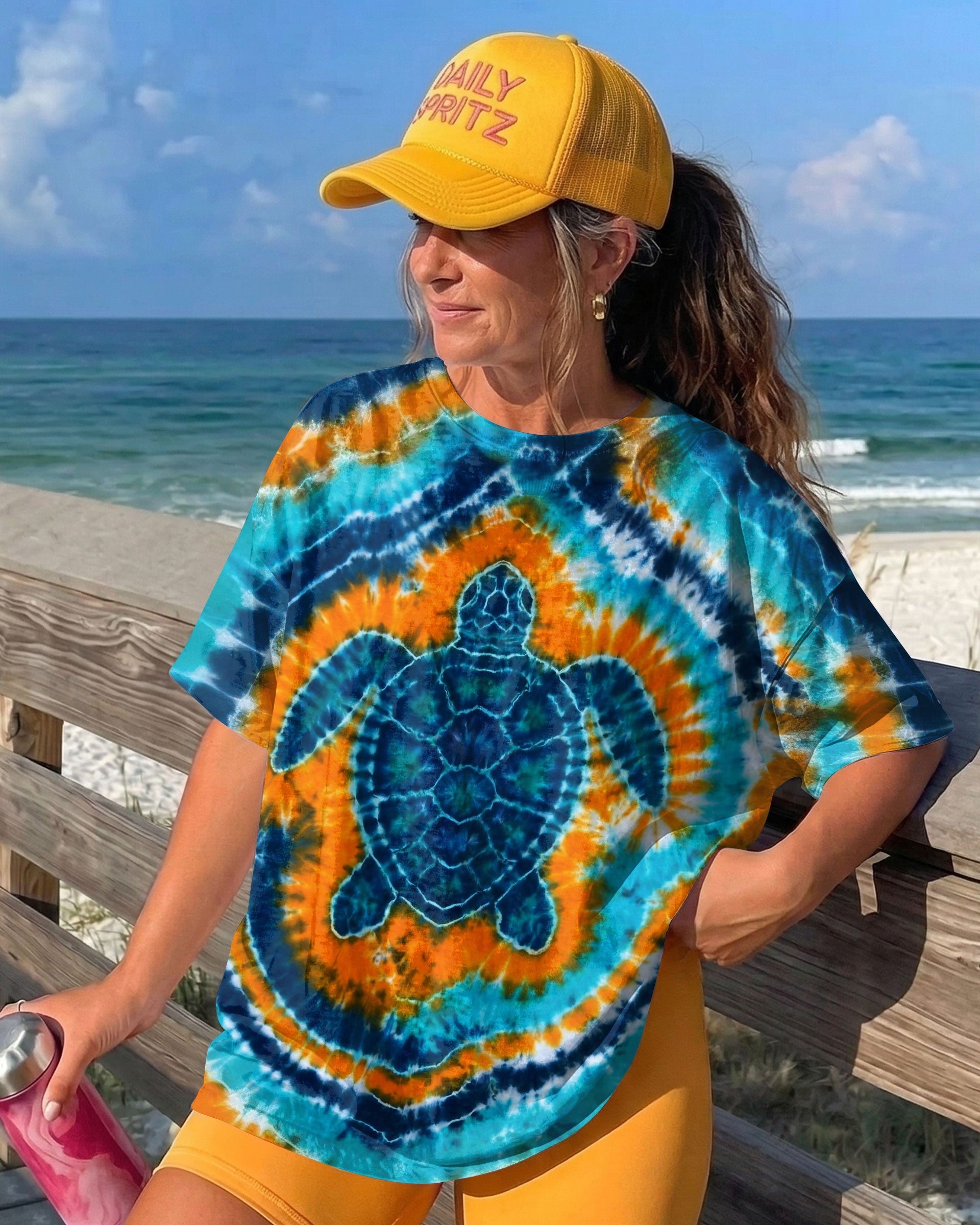 SEA TURTLE  ALL OVER PRINT - TLTW1404261