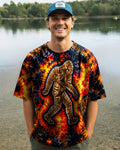 BIGFOOT FLAME BURST PATTERN ALL OVER PRINT - TLNT1505261