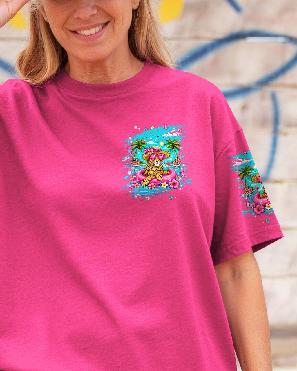 IT'S 5 O'CLOCK SOMEWHERE LEOPARD ALL OVER PRINT  - TLNT2605261