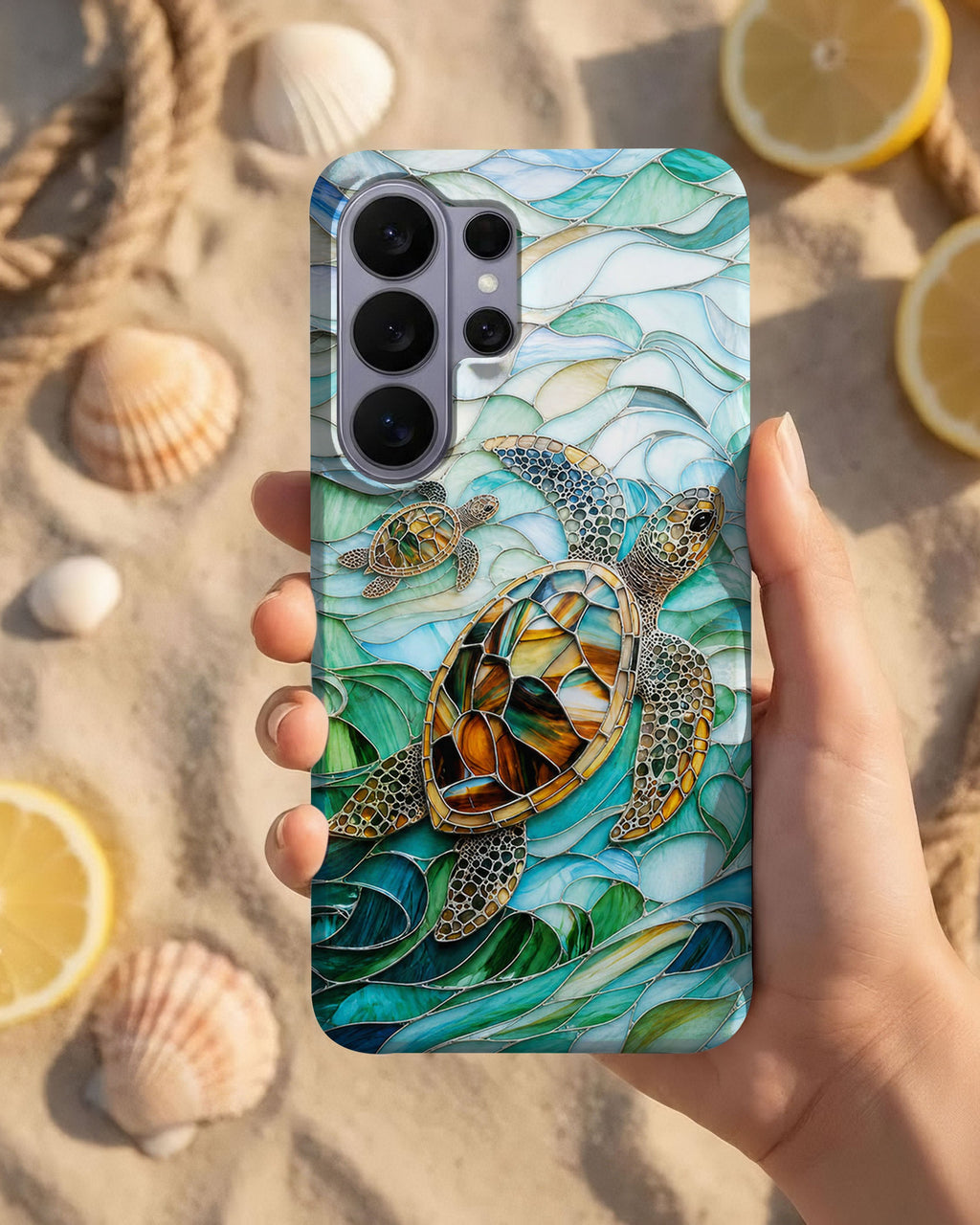 SEA TURTLE WAVES PHONE CASE  - TLTW0605261