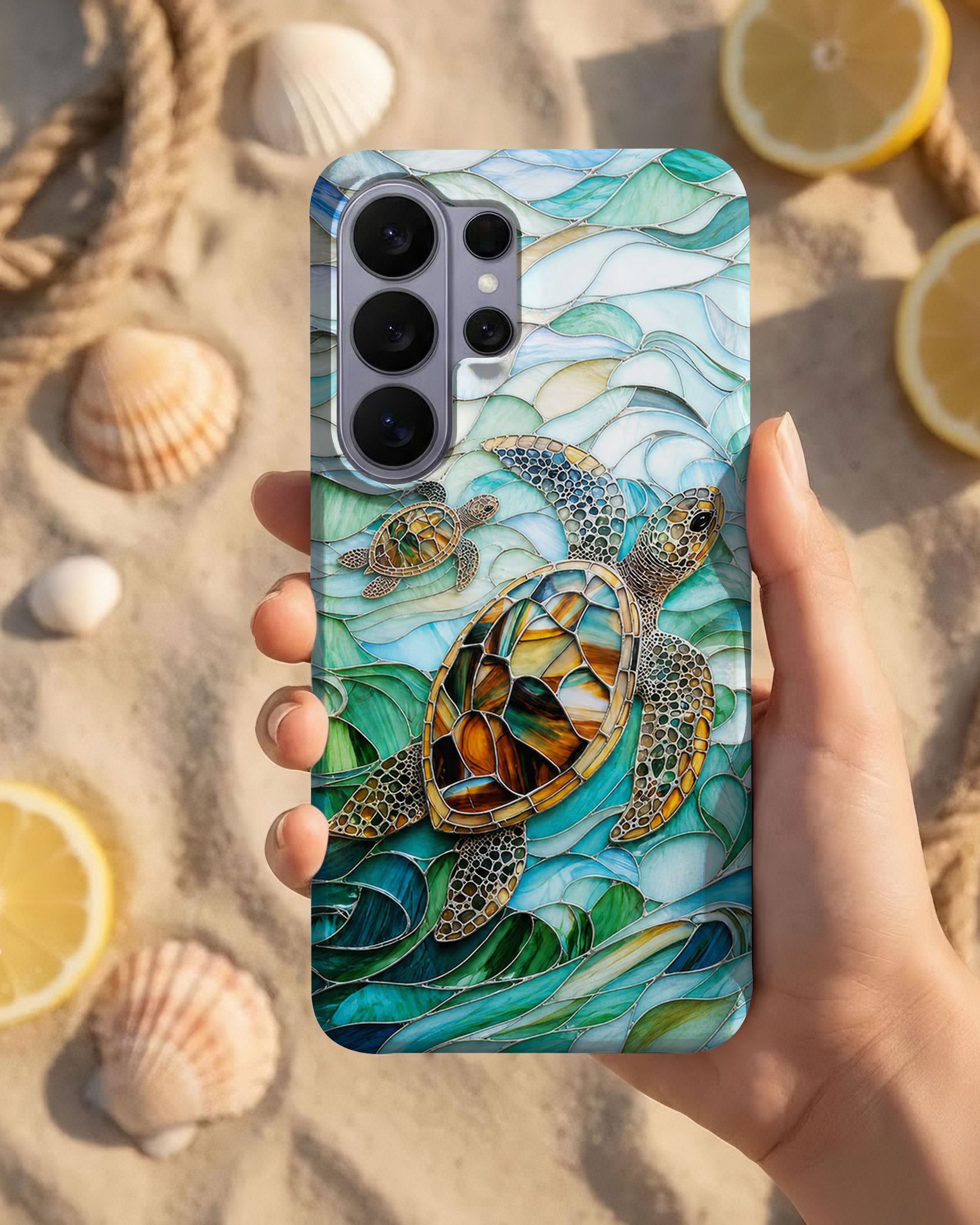 SEA TURTLE WAVES PHONE CASE  - TLTW0605261
