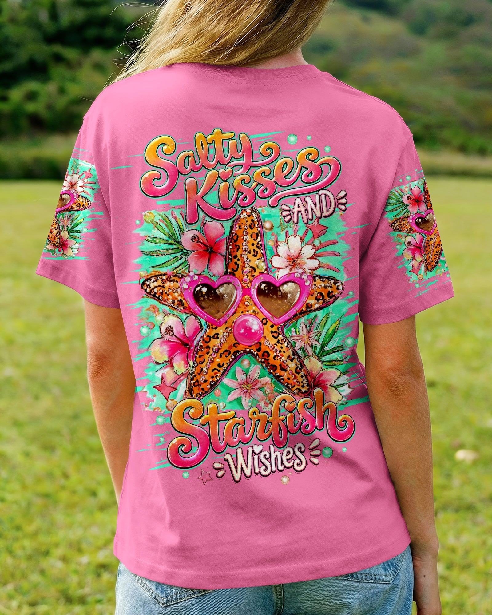 SALTY KISSES AND STARFISH WISHES ALL OVER PRINT - TLTW2605261