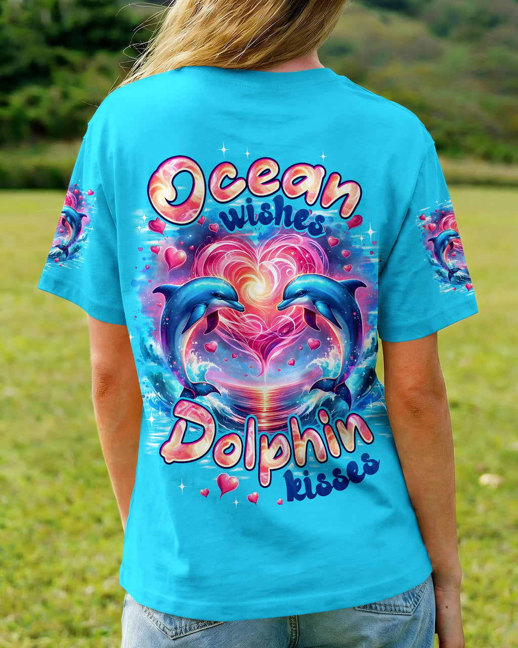 OCEAN WISHES DOLPHIN KISSES ALL OVER PRINT - TYPQ1605262