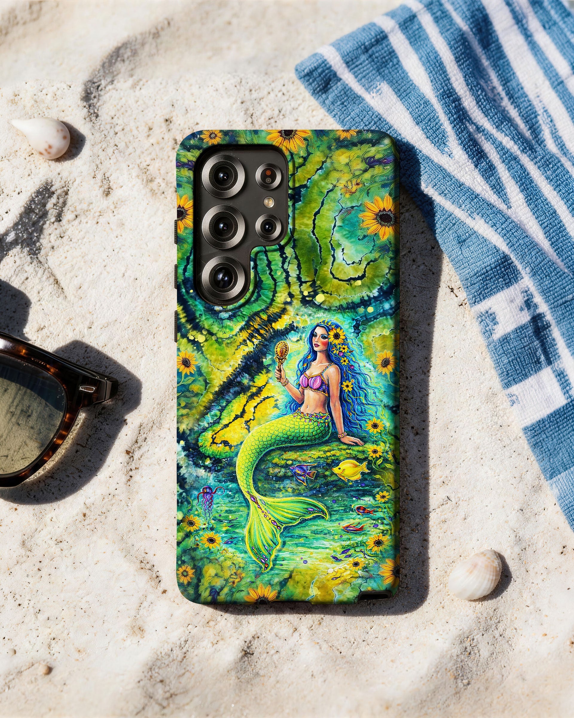 SEASIDE SOUL MERMAID PHONE CASE  - TLNT2804261