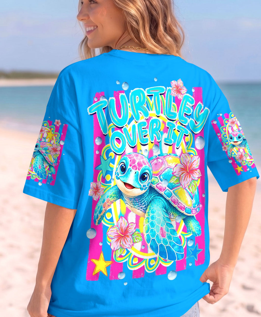 TURTLEY OVER IT TURTLE ALL OVER PRINT -  TLHN1106263