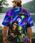 SELFIE BIGFOOT ALIEN AURORA ALL OVER PRINT - TLHN0907263