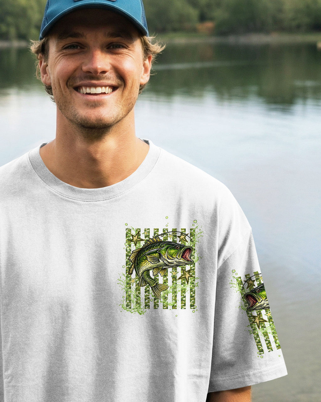 KISS MY BASS FISHING  ALL OVER PRINT - TLNT2905261