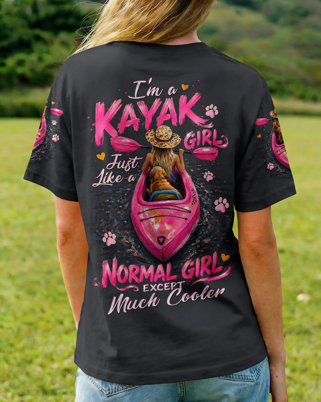 I'M A KAYAK GIRL ALL OVER PRINT - TLTW1006263