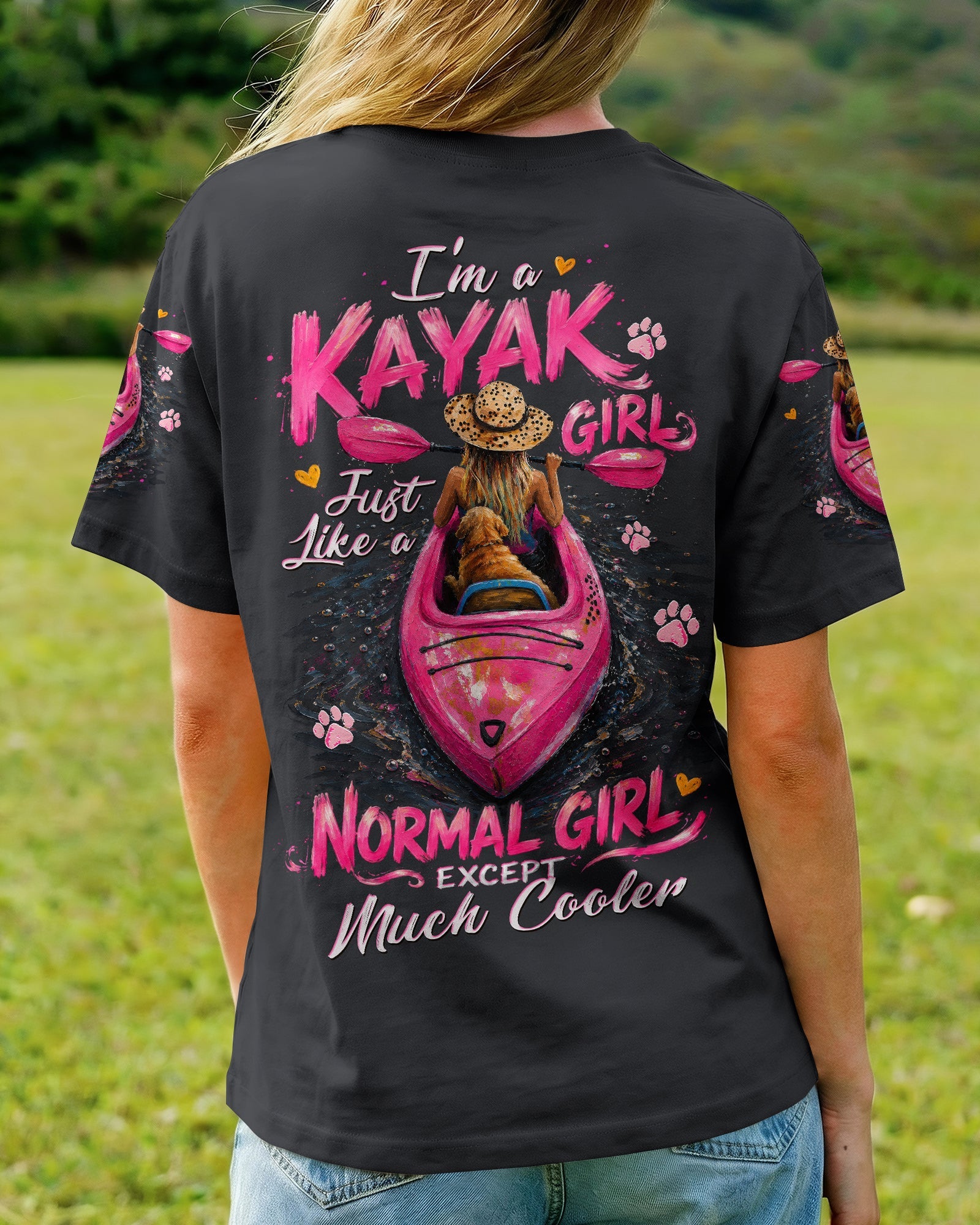 I'M A KAYAK GIRL ALL OVER PRINT - TLTW1006263