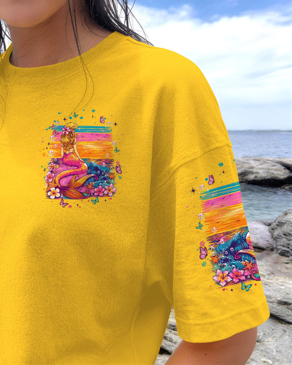 LOST IN THE WAVES MERMAID ALL OVER PRINT - TLNT2705264