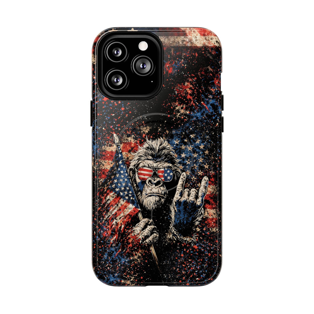 BIGFOOT GRUNGE STARS AND STRIPES MAGNETIC PHONE CASE  - TLHG0805265