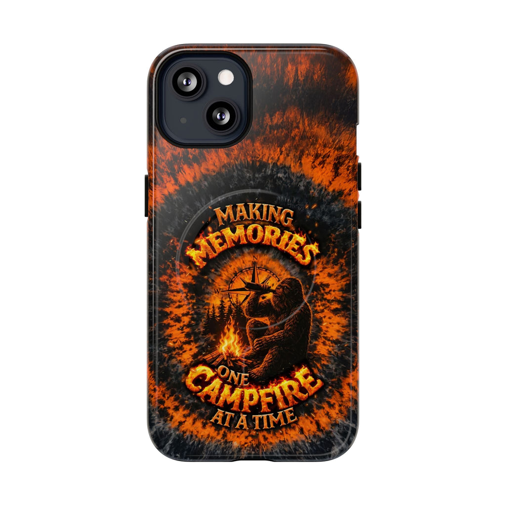 MAKING MEMORIES ONE CAMPFIRE AT A TIME BIGFOOT SWIRL MAGNETIC PHONE CASE - TLNT1804262