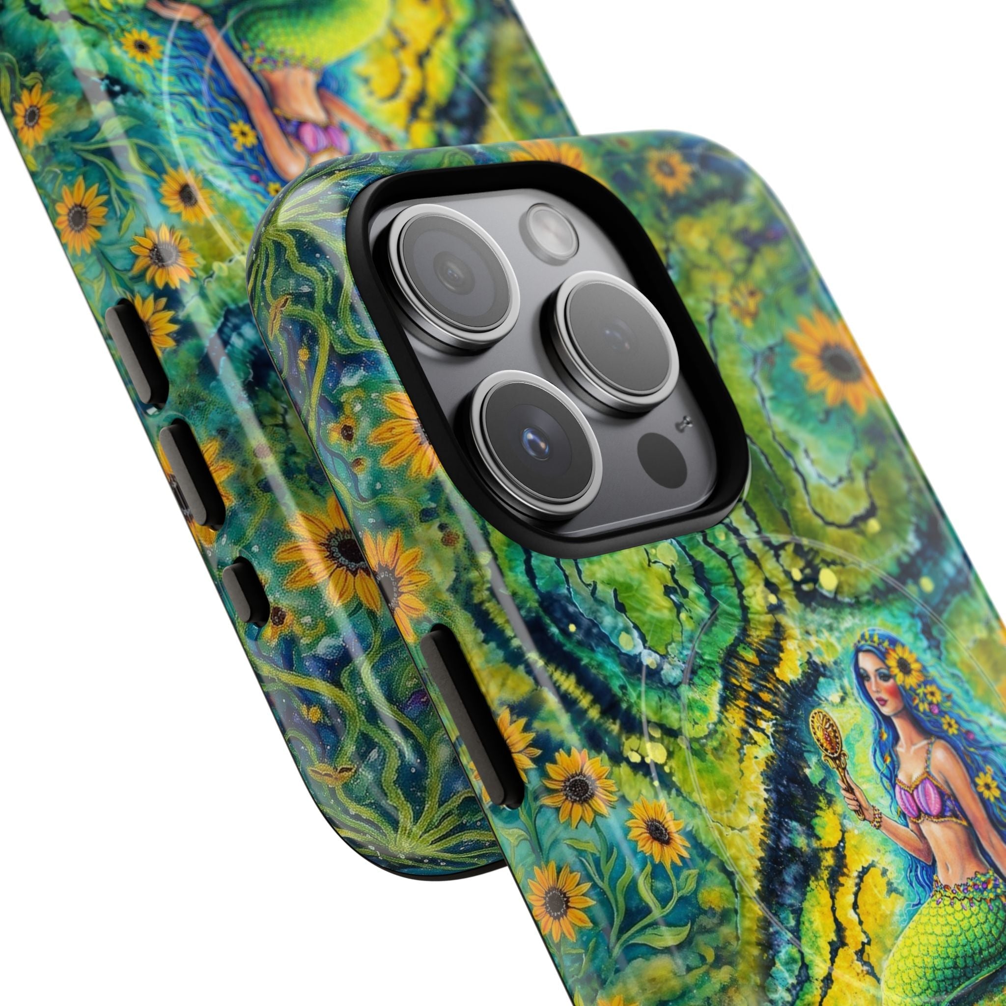 SEASIDE SOUL MERMAID MAGNETIC PHONE CASE  - TLNT2804261