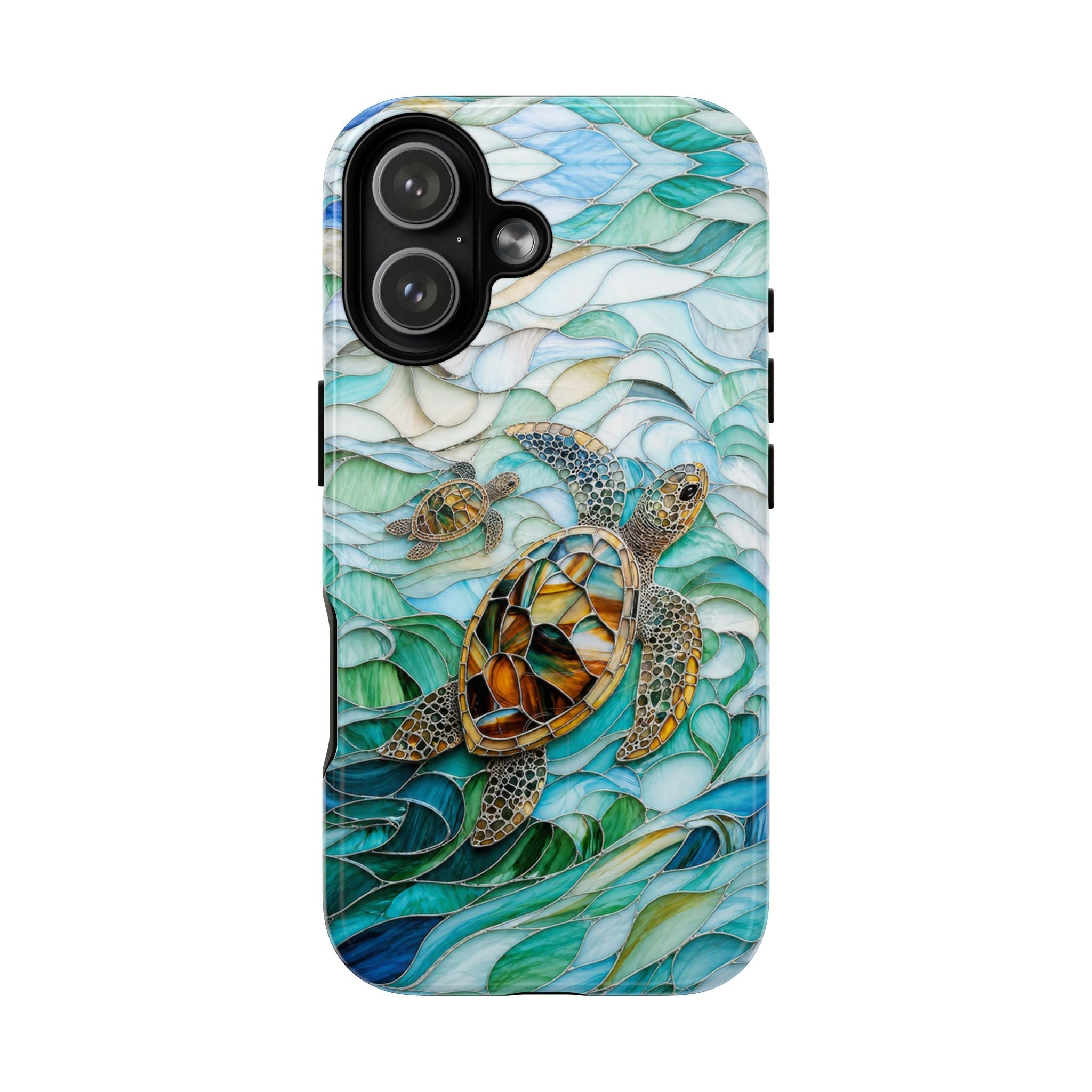 SEA TURTLE WAVES MAGNETIC PHONE CASE  - TLTW0605261