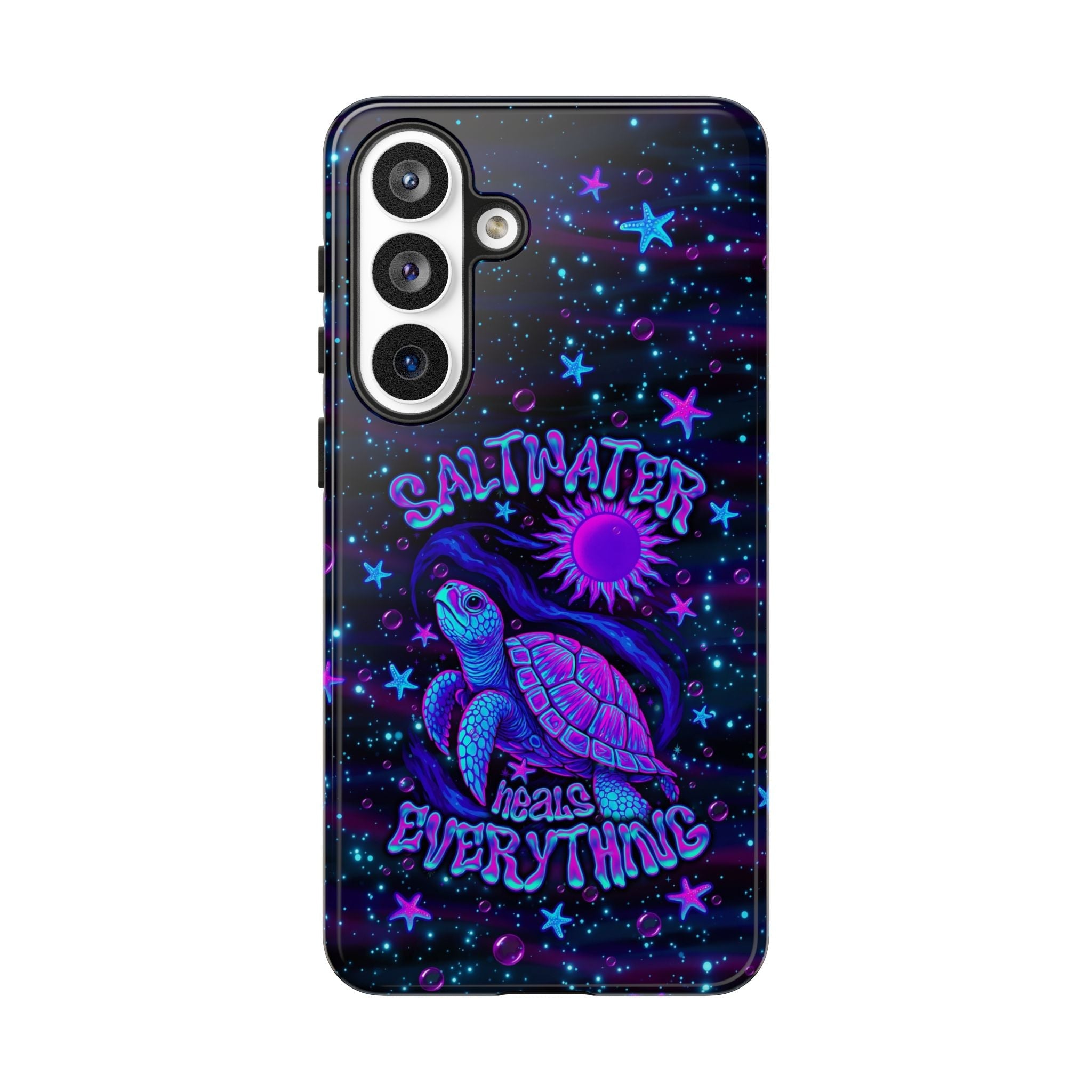 SALTWATER HEALS EVERYTHING TURTLE PHONE CASE  - TLNO1304262