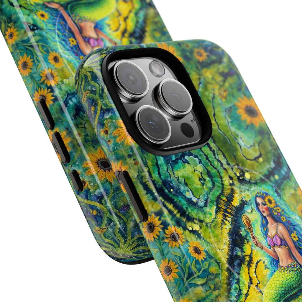 SEASIDE SOUL MERMAID MAGNETIC PHONE CASE  - TLNT2804261