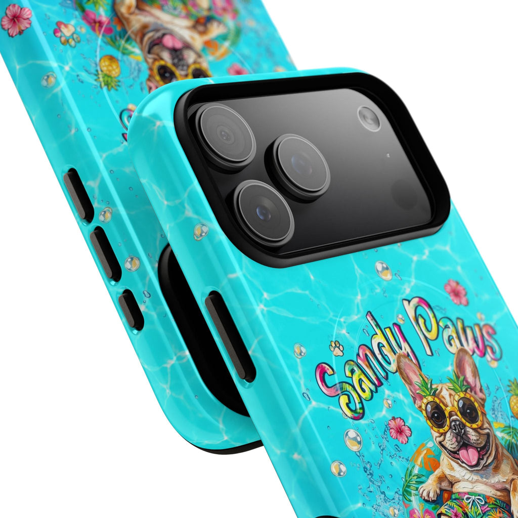 SANDY PAWS SUNKISSED NOSE FRENCH BULLDOG MAGNETIC PHONE CASE  - TLHN2005264