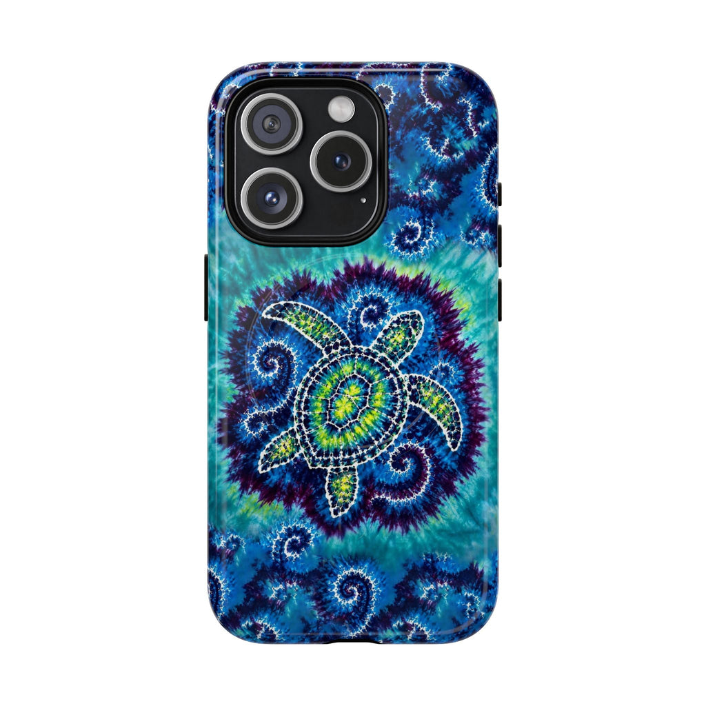 SEA TURTLE WAVES SWIRL MAGNETIC PHONE CASE - TLHG1206264