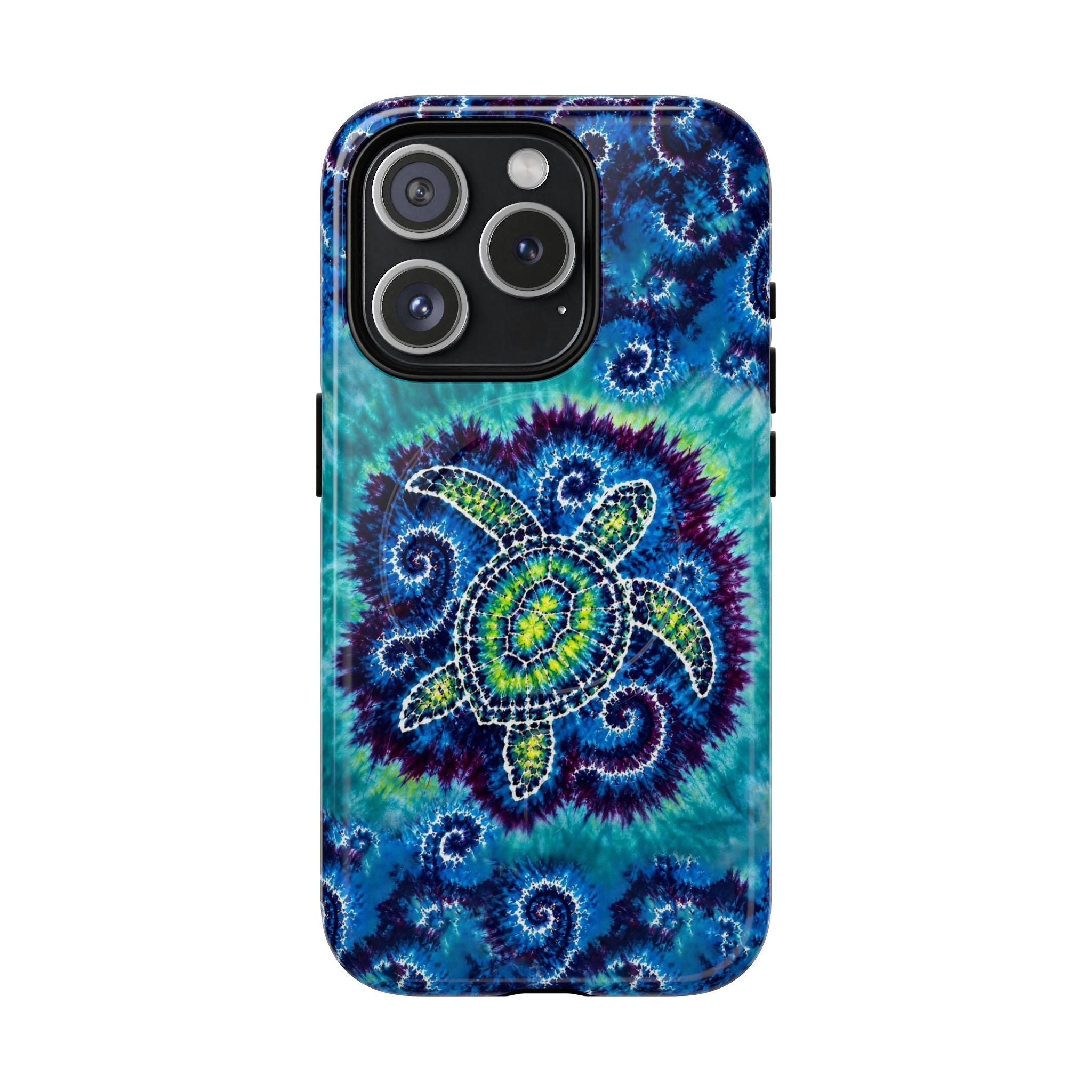 SEA TURTLE WAVES SWIRL MAGNETIC PHONE CASE - TLHG1206264