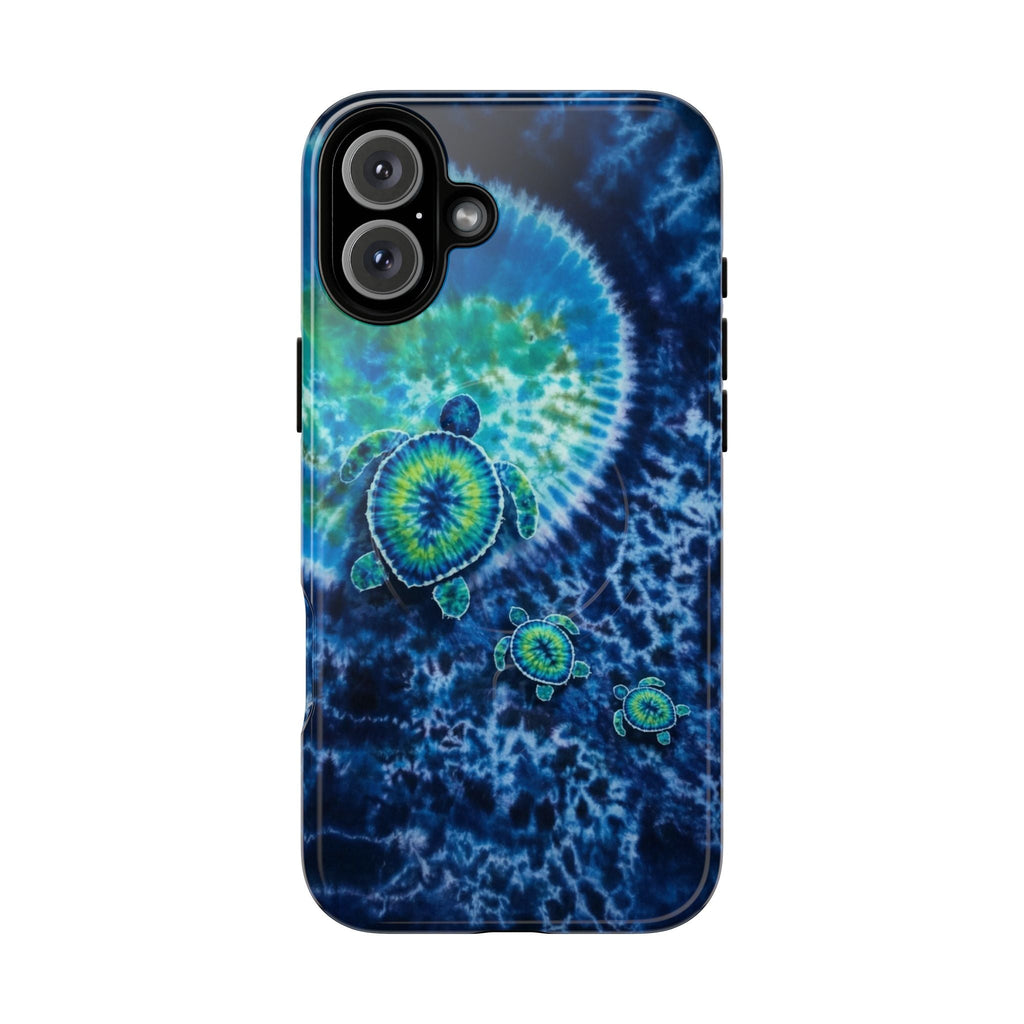 SEA TURTLE BLUE OCEAN SWIRL MAGNETIC PHONE CASE  - TLNO1304265