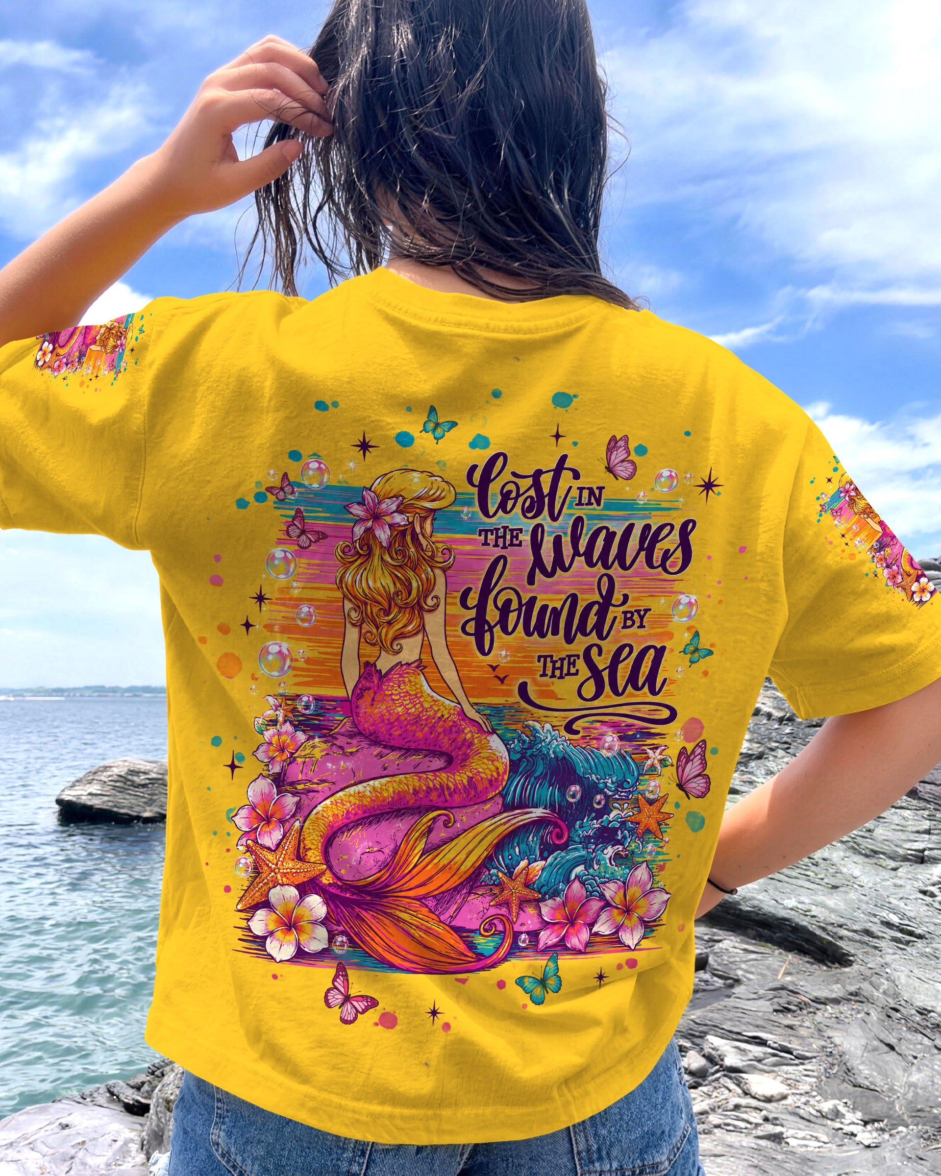 LOST IN THE WAVES MERMAID ALL OVER PRINT - TLNT2705264