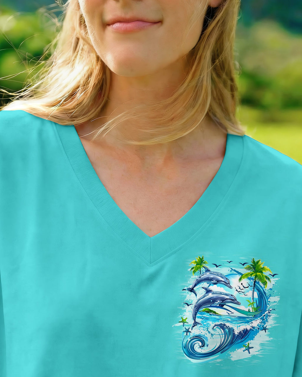 LOST IN THE WAVES FOUND BY THE SEA ALL OVER PRINT - TYQY2705262